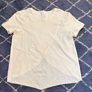 Lululemon Quick Pace Short Sleeve Shirt - size 4